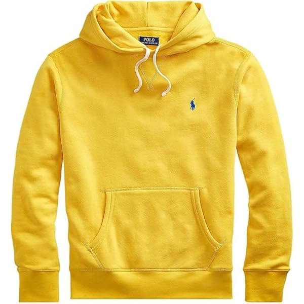 Sudadera Con Capucha Ralph Lauren Para Mujer Amarillo Fleece