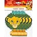 Lion King Birthday Party Supply Decoration Favor Bundle includes Masks, Blowouts, Stickers