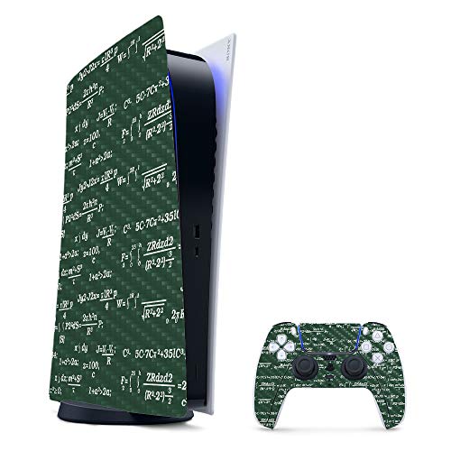 MightySkins Carbon Fiber Gaming Skin for PS5 / PlayStation 5 Digital Edition Bu…