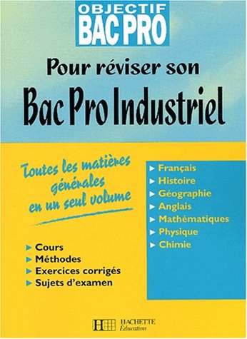 Pour réviser son bac pro industriel