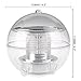 （2 Pack）ECBUY Outdoor Solar Waterproof Color Changing LED Floating Lights Ball Pond Path Landscape Lamp Ball for Swimming Pool Garden and Party Decor Outdoor Landscape Lights Charges Colorful