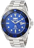 Invicta Men's 14655 Pro Diver Analog Display Swiss Quartz Silver Watch