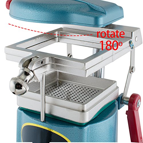 Angelwill Dental Vacuum Forming Molding Machine 1000W Former Heat Molding Tool Steel Balls Lab Equipment 110V - Thumbnail 4