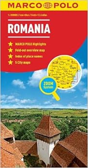 Romania Marco Polo Map (Marco Polo Maps) Romania Marco Polo Map (Marco Polo Maps)