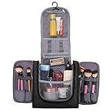 Bagail Large Men & Women Toiletry Bag For Makeup, Cosmetic, Shaving, Travel Accessories, Personal Items - Hanging Toiletries Kit Makeup Organizer