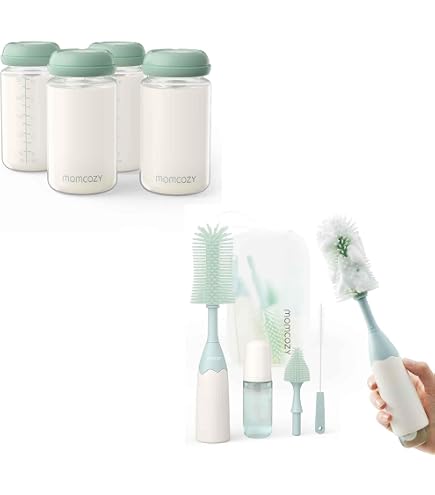 Amazon.com: Momcozy Bottle Brush Kit Green & Momcozy Bottle Brush