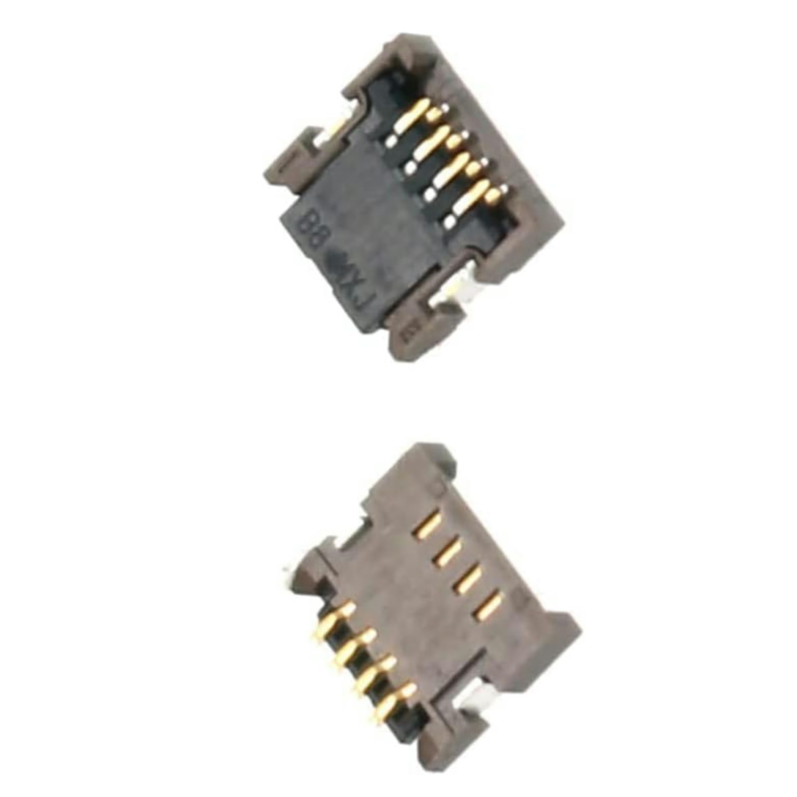 5Pcs Gray Touch Screen Connector Ribbon Port Socket Replacement Kit for NDS NDSLite NDSL for 3DS for 3DS XL LL for New 3DS Wiiu PAD Part 3DS and 2DS Accessory Kits