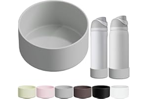 Zizga 1PC Silicone Water Bottle Boot for Owala 24oz 32oz 40oz, Anti-Slip Protective Sleeve Bottom Cover Protector for Stainle