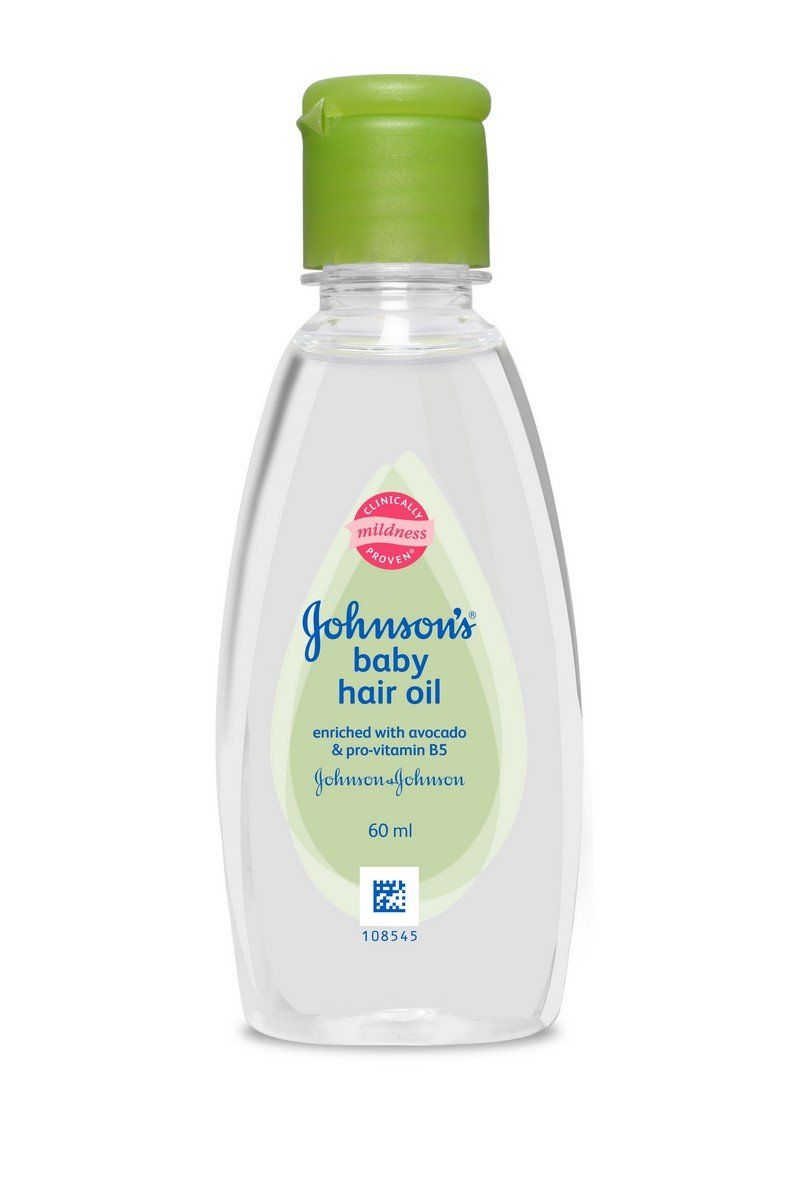johnsons baby oil for hair