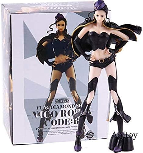 YanZiHuFuPin Hot Toys Anime One Piece Nico Robin Flag Diamond Code: B See Action Figure Collectible Model Toy