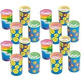 Mini Kaleidoscope Prism Toy 1.75 Inches - Pack of 16 - Assorted Colors and Designs Mini Prism - for Kids Great Party Favors, Bag Stuffers, Fun, Gift, Prize - by Kidsco