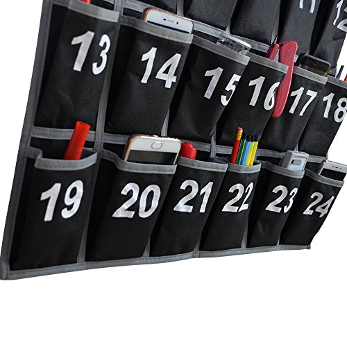 Numbered Classroom Pocket Storage,Hanging Pocket Organizer for