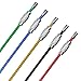20pcs Wire Keychains, SENHAI Key Ring 2mm 4 Inches Cable Loops Stainless Steel Gear for Hanging Luggage Tag, Keyrings and ID Tag Keepers