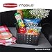 Rubbermaid Automotive Portable Tote Bin Organizer: Cargo Area/Car Trunk Storage Caddy with Leakproof Bottom, Standard
