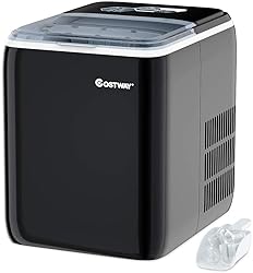 COSTWAY Ice Maker Countertop with Self-Clean