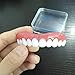 Inkach Denture Teeth, Cosmetic Upper Teeth Veneer Teeth Whitening Denture Model Tooth Shade (White)