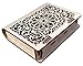 Wooden Jewelry Box Decorative Cassette Carved Bookcase Book Box Laser Cut and Handmade Wooden Book Puzzle Bohemian Great Gift for Book Lovers