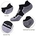 Forcool Women's Men's Cushion No Show Ankle Golf Tennis Running Tab Socks, M/L/XL, 1/3 Pairs