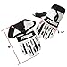 Strider - Full Finger Adventure Riding Gloves for Hand Protection, Large
