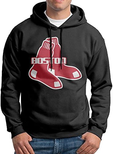 HYD Geek Red Boston Sox Men's Long Sleeve Sweater XL Black