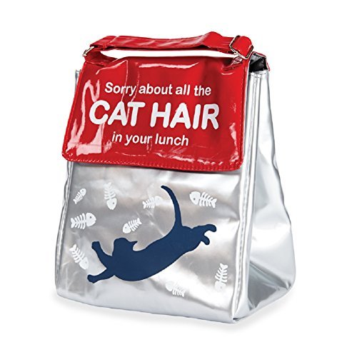 cat insulated lunch bag