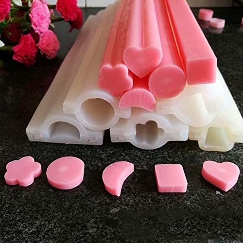 Mold Soap - DIY Soap Mold Silicone Tube Column Mould for Craft Soap Candle Soap Mould Hand Party Supplies Holiday
