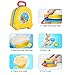 Portable Travel Potty Seat for Boys and Girls Safety's BeCute Potty Perfect for Camping Car Travel Suitable for under 2 years(Yellow)