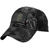 Gadsden and Culpeper 5.11 Kryptek Typhoon Tactical Cap & Patch Bundle - Punisher