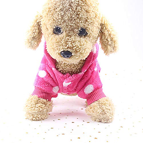 Dog Clothes for Small Dogs Female Male Pet Shirt Apparel - Cartoon Animal Pattern Cotton - Thumbnail 2
