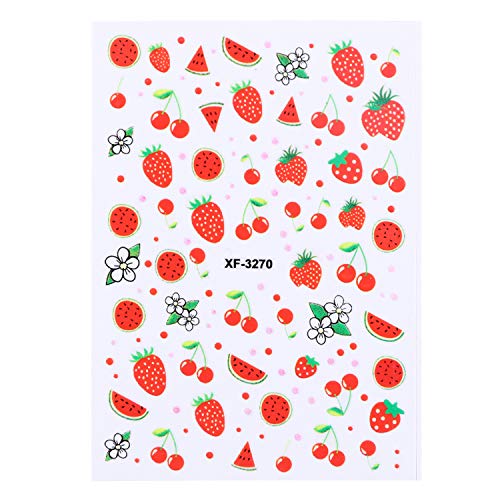 Nail Stickers for Girls Kids Nail Decals Self Adhesive Valentine Nail Stickers for Women