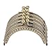 Mtsooning 10PCS Metal Purse Frames, 3.3Inch Arch Bag Clasp, Antique Coin Kiss Clasp Lock for DIY Craft Bag Leather Bag Handbag Tailors