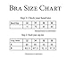 Add Two Cups Bras Brassiere For Women Push Up Padded Unlined,Black,32A