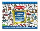Toy 13 Pack MELISSA & DOUG STICKER COLLECTION BLUE Book