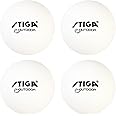 STIGA 4 Pack Outdoor Ping Pong Balls - Minimizes Wind Resistance