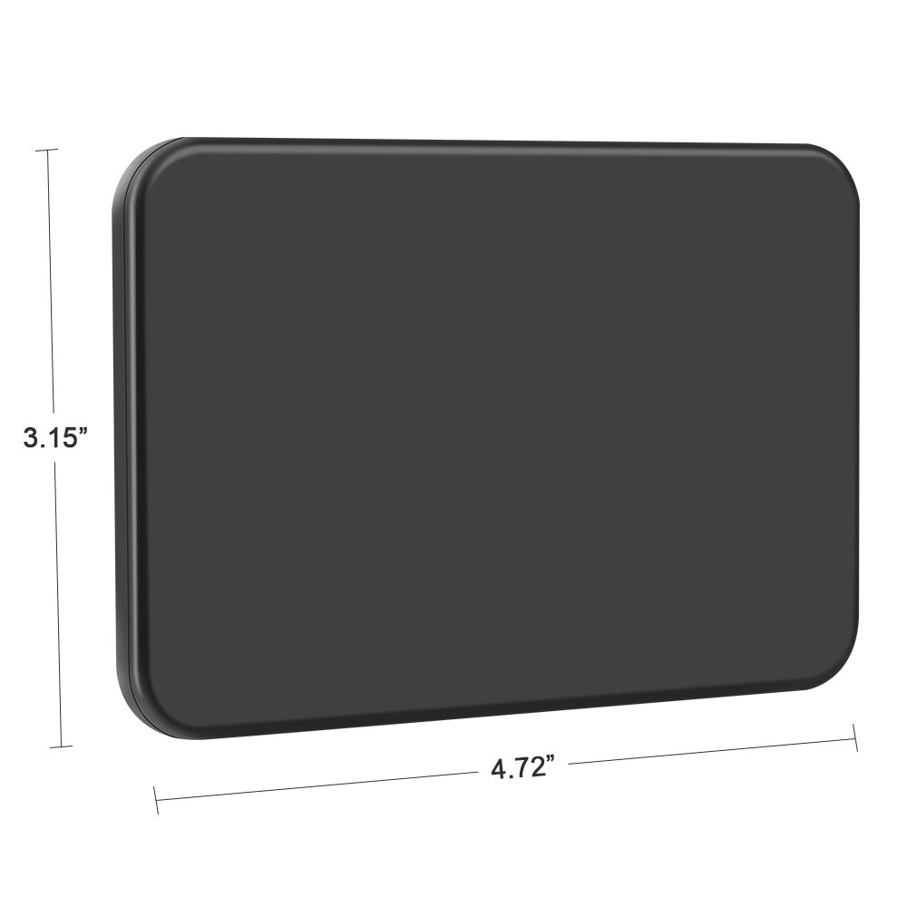 Wireless Charging Pad Detachable & Replaceable Baffle with Non-slip Spray Paint Surface for iphone X/8/8 plus Samsung Note8 S8 S8+ S7 S7 Edge S6 S6 Edge and Other Qi-enabled Device