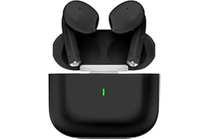 Fones de ouvido Bluetooth 5.3 sem fio, bateria com duração de 40 horas, carregamento USB-C, classificação de resistência à água IPX6, microfone embutido, compatíveis com Android e iOS