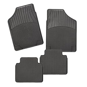 CarFashion Allweather schaalmat B2, auto vloermatten set in zwart, 4-delig, zonder mattenhouder voor CT 200h, bouwjaar…