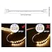 LED Strip Light Connector,10mm SMD5630 and 5050 Single Color,Munting Bracket Kit, Screws, Strip Light Gapless Connector, DC On/off Switch included for 2-Pin LED Strip Connector