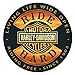 Harley-Davidson Ride Hard Round 14 Inch Tin Sign 2010671