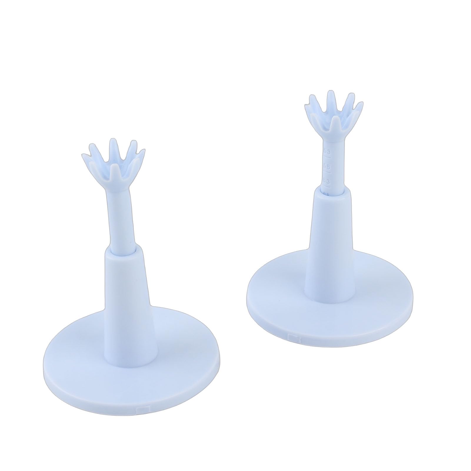 Dwawoo Adjustable Golf Tees, 2Pcs Golf Tee Holder Driving Range Tees Training Sports Accessory for Golf Lover