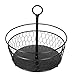 MyGift 9-Inch Metal Chicken-Wire Tabletop Condiment Caddy