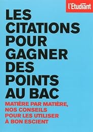 Les  citations pour gagner des points au bac