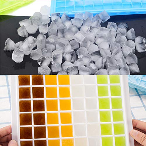 3 Pack Ice Cube Trays, 288 Easy Release Ice Cube Molds for Chilling Whiskey, Cocktail, Beverages