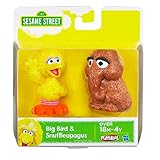Sesame Street Snuffleupagus & Big Bird Figures