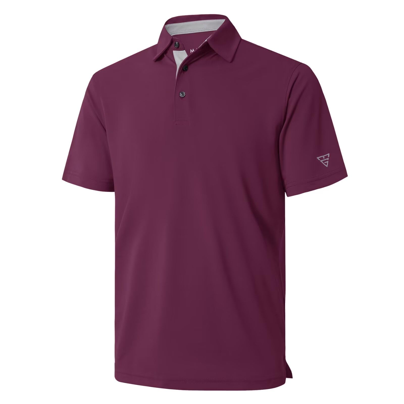 M MAELREG Mens Pique Polo Shirts Short Sleeve