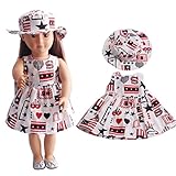 WensLTD Clearance! Skirt&Hat for 18 inch Our Generation American Girl Doll (B)