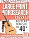 Large Print Wordsearches Puzzles Popular Songs of the 40s: Giant Print Word Searches for Adults & Seniors by Large Print Wordsearches