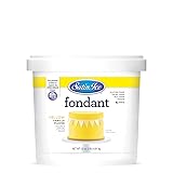 Satin Ice Yellow Fondant, Vanilla, 2 Pounds