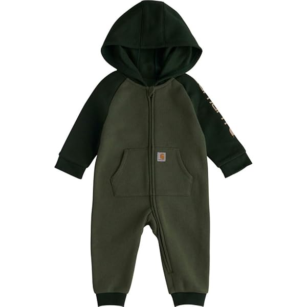 Amazon.com: Carhartt Kid's CM8773 Long-Sleeve Zip-Front