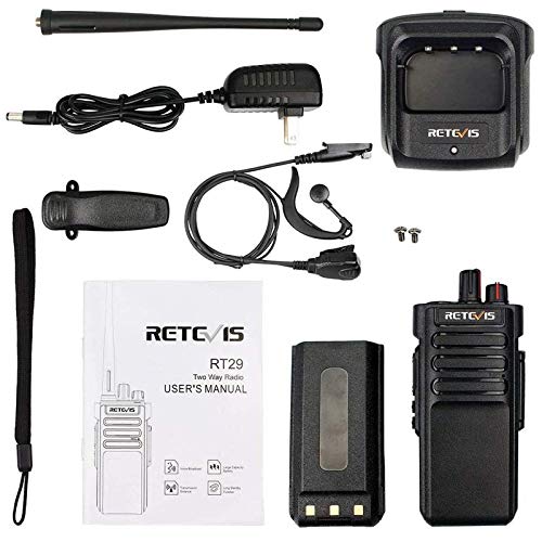 Retevis RT29 Military Grade Walkie Talkies Long Range,Heavy Duty 2 Way